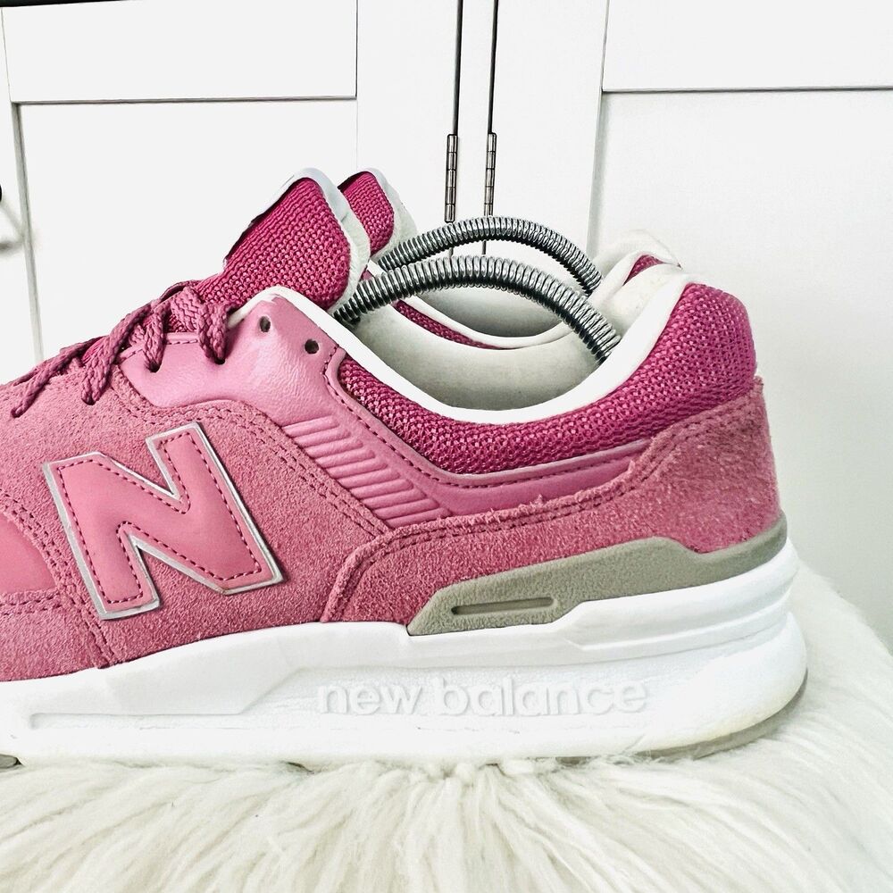 Rare New Balance 997H Mineral Rose Pink Leather Sneakers Shoes Womens Size 11.5 - Picture 3 of 8